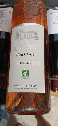 Provence Côtes-de-Provence Cru Classé Château Roubine Réserve Não Sazonado