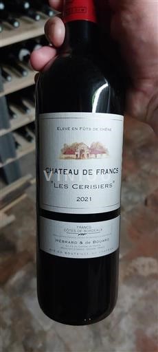 Bordeaux Francs-Côtes-de-Bordeaux Château Francs Les Cerisiers 2021