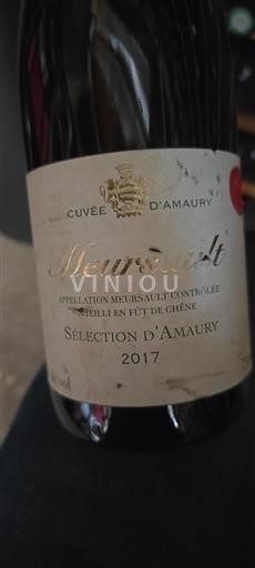 Bourgondië Meursault Sélection Amaury 2017