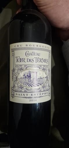 Bordeaux Saint-Estèphe Cru Bourgeois Château Tour des Termes 2014