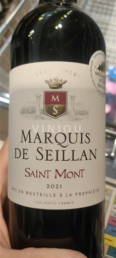 Sydvestfrankrig Saint-Mont Marquis de Seillan 2021