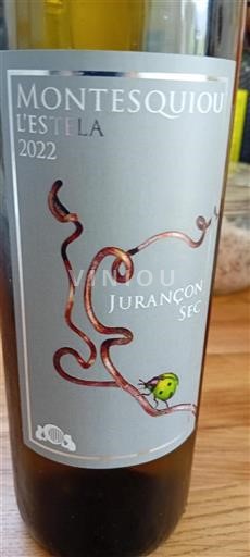 Lounais-Ranska Jurançon Montesquiou L'Estela 2022