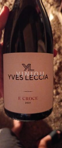 Vin Rouge sec E Croce Yves Leccia 2021 France Corse Patrimonio AOC