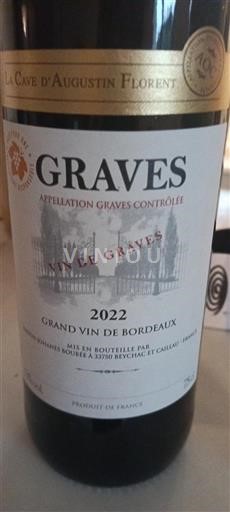 Bordeaux Graves La Cave Augustin Florent 2022