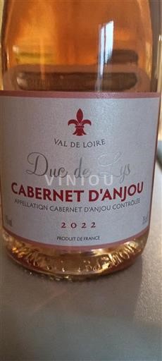Thung lũng sông Loire Cabernet-d'Anjou Duc de Lys 2022