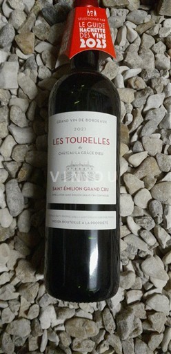 Bordeaux Saint-Émilion Grand Cru Grand Cru Château La Grâce Dieu Les Tourelles 2021