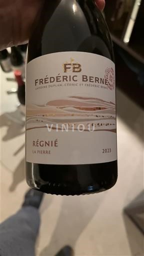 Beaujolais Régnié Frédéric Berne La Pierre 2023
