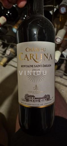 Bordeaux Montagne-Saint-Émilion Château Carlina 2016
