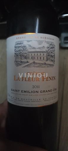Bordeaux Saint-Émilion Grand Cru Grand Cru Château La Fleur Penin 2011