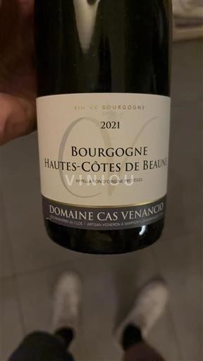 Burgundija Hautes Côtes de Beaune Domaine Cas Venancio 2021