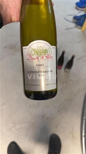 Alsace Grand Cru Baron de Hoen 2018