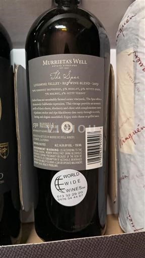 California AVAs Livermore Valley Murrieta's Well The Spur 2019