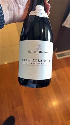 Borgogna Clos-de-la-roche Grand Cru Nuiton-Beaunoy 2019
