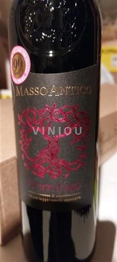 Puglia Ikke spesifisert Masso Antico Primitivo Ikke-årgang