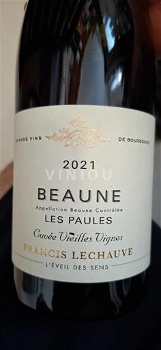 Bourgogne Beaune Francis Lechauve Les Paules 2021