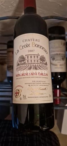 Bordéus Montagne-saint-émilion Château La Croix Bonneau 2007