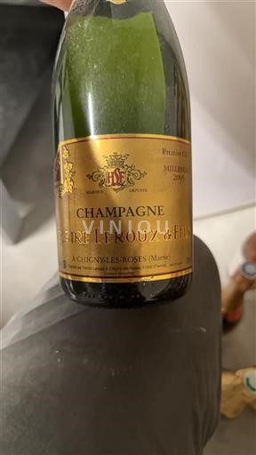 Champaña Champán Premier Cru Pierre Leroux & Fils 2005