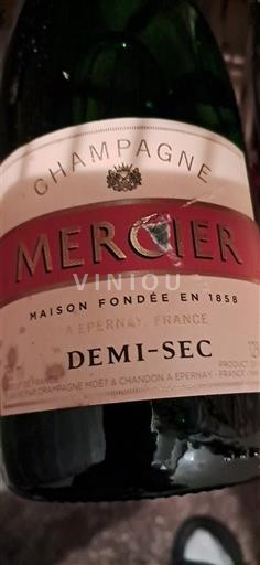 Champagne Mercier Icke årgångsbetecknad