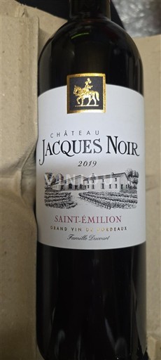 Bordeaux Saint-Émilion Château Jacques Noir 2019