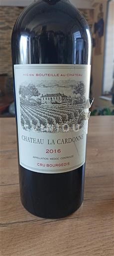 Bordeaux Médoc Cru Bourgeois Château La Cardonne 2016