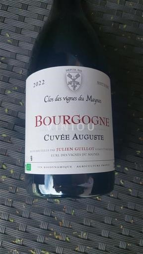 Burgundy Clos des vignes du Maynes Auguste 2022