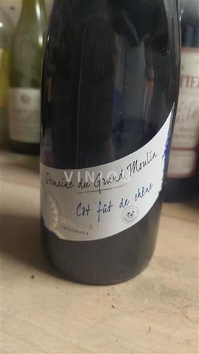 Loiretal Nicht spezifiziert Domaine Grand Moulin Côt fût de chêne 2019