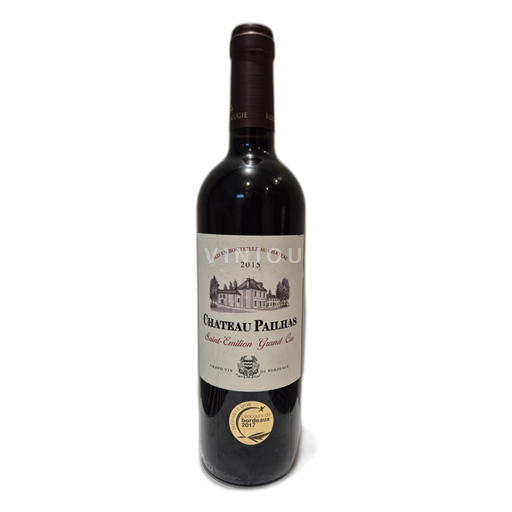 Burdeos Saint-Émilion Gran Cru Chateau Pailhas 2015