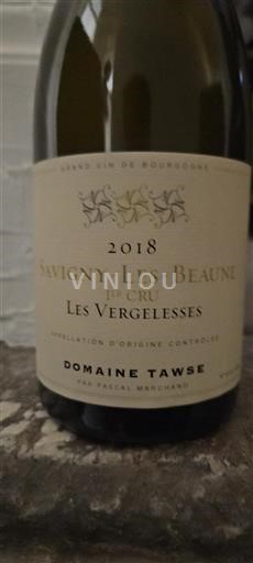 Bourgogne Savigny-lès-Beaune Premier Cru Domaine Tawse Les Vergelesses 2018