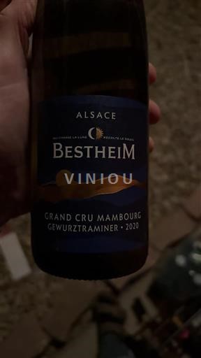 Wines Blanc sec Bestheim 2020 France Alsace Not Specified AOC Grand Cru