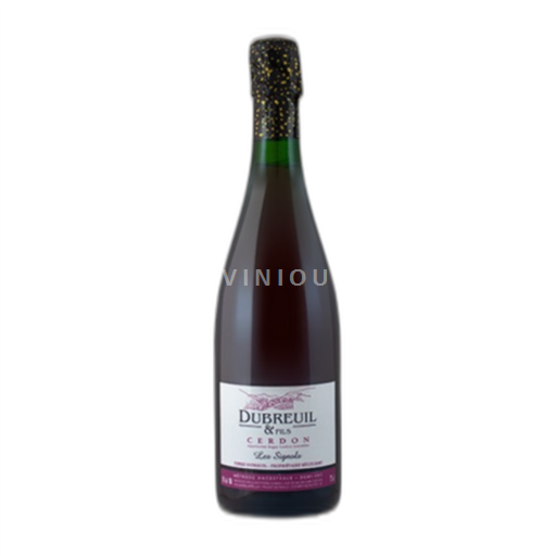Vin Effervescent Rosé brut Les Signols méthode ancestrale Dubreuil Fils Non millésimé France Savoie et Bugey Bugey AOC