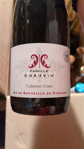 Bordeaux Ikke specificeret Famille Chauvin Cabernet Franc 2022