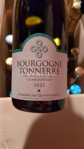 Burgundija Bourgogne Tonnerre Domaine Des Quatre Saisons 2022