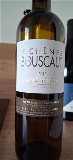 Burdeos Pessac-Léognan Château Bouscaut Les Chênes de Bouscaut 2018