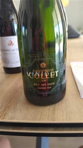 Champaña Champán Collet Brut Art Deco Sin añada
