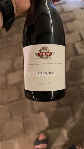 Alsacia No especificado Muré Syrah 2020