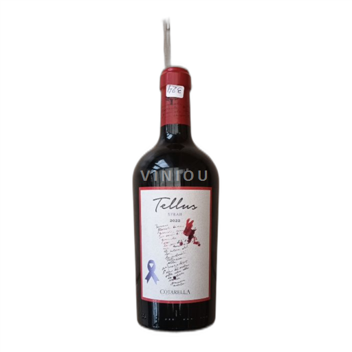 Vin Rouge sec Tellus Cotarella 2022 Italie Lazio IGT