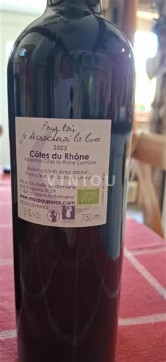 Valle del Rodano Côtes-du-Rhône Mas Poupéras Pour toi, je décrocherai la lune 2023