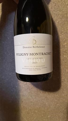 Burgund Puligny-Montrachet Domaine Berthelemot Les Levrons 2023