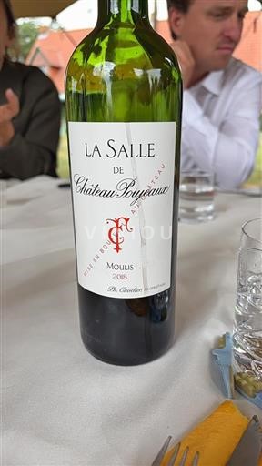 Bordeaux Ospecificerad Château Poujeaux La Salle 2018