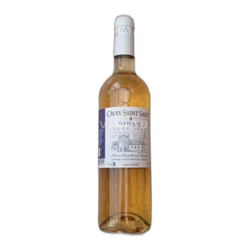 Vin Blanc moelleux Croix Saint Salvy Vinovalie 2022 France Sud-Ouest Gaillac AOC