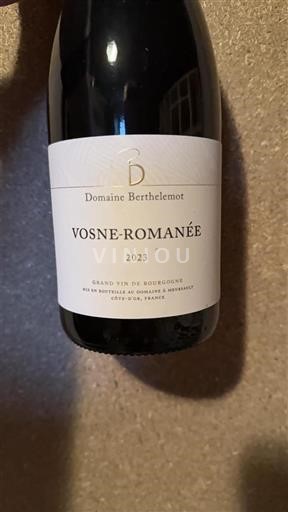 Burgund Vosne-Romanée Domaine Berthelemot 2023