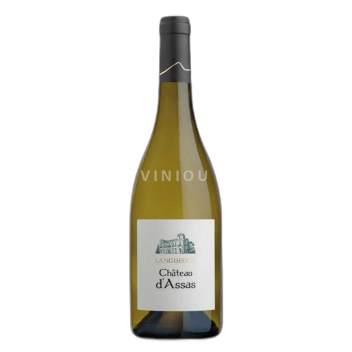 Vin Blanc sec Château Assas 2024 France Languedoc AOC