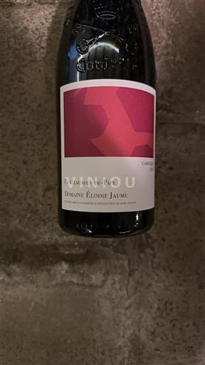 Rhônen laakso Châteauneuf-du-Pape Domaine Élodie Jaume 2021