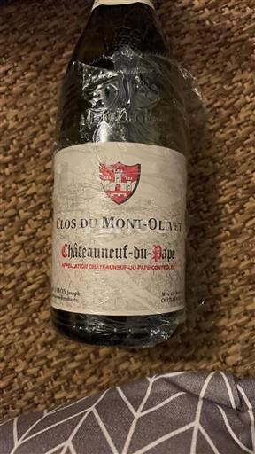 Rhônen laakso Châteauneuf-du-Pape Clos du Mont Olivet 2020