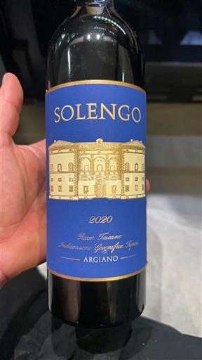 Toscana Không được chỉ định Argiano Solengo 2020