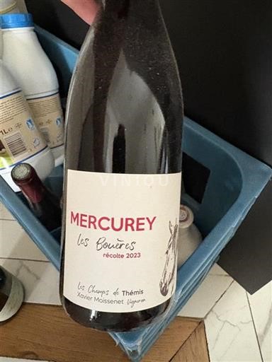 Burgundija Mercurey Les Champs de Thémis Les Bouères 2023