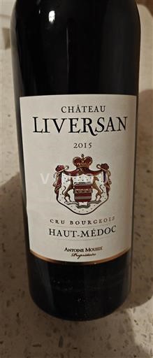 Bordeaux Haut-Médoc Château Liversan 2015