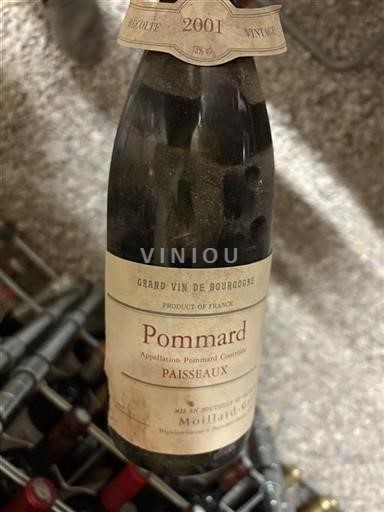 Bourgondië Pommard Moillard-Grivot Paisseaux 2001