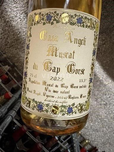 Korsika Muscat du Cap Corse Casa Angeli 2022