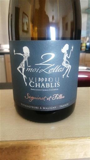Burgundija Chablis Séguinot et Filles 2 moi Zelles 2022